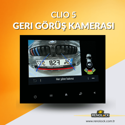 Clio 5 Geri Görüş Kamerası