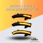 MEGANE 4 - CLİO 5 VE TALİSMAN KAYAR AYNA SİNYAL LEDİ