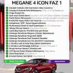 MEGANE 4 İCON FAZ 1 GİZLİ ÖZELLİK AKTİVASYONU