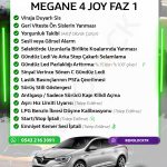 MEGANE 4 JOY FAZ 1 GİZLİ ÖZELLİK AKTİVASYONU